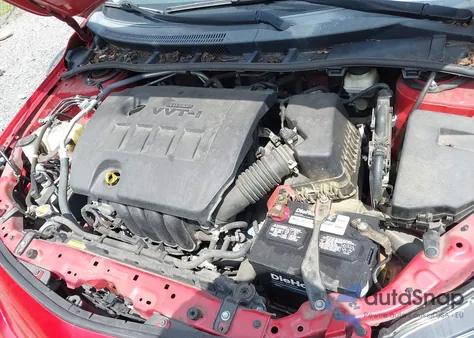 2012 Toyota Corolla S из США, поврежденный, VIN 2T1BU4EE9CC903623